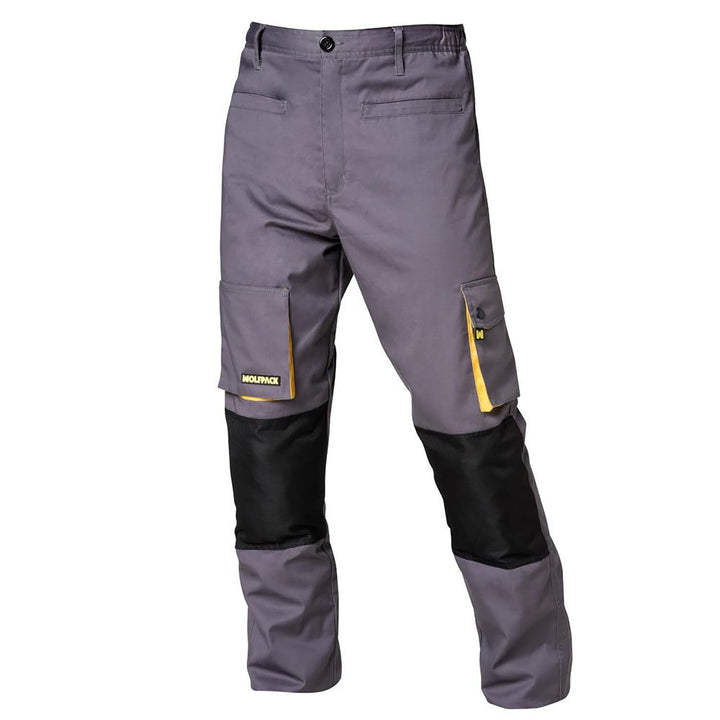 Wolfpack 15017105 Lange Hose, grau, 50/52 XL