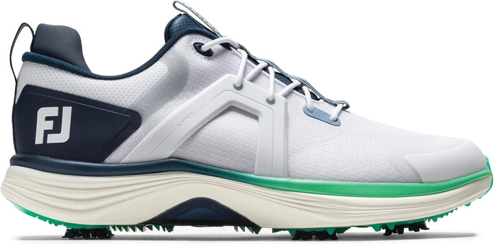 Footjoy Herren Hyperflex Golfschuhe 39 EU Weiss Peacoat Aquamarin, 39 EU Weiß Peacoat Aquamarin