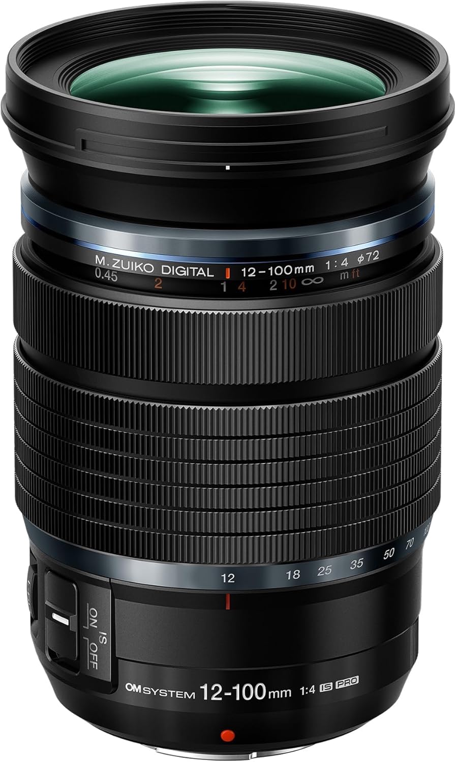 OM SYSTEM M. Zuiko Digital ED 12-100mm F4 is Pro Objektiv, geeignet für alle MFT-Kameras (Olympus OM