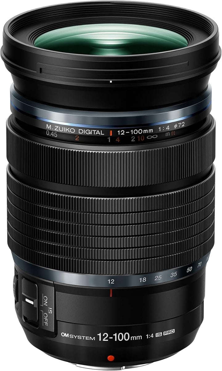 OM SYSTEM M. Zuiko Digital ED 12-100mm F4 is Pro Objektiv, geeignet für alle MFT-Kameras (Olympus OM