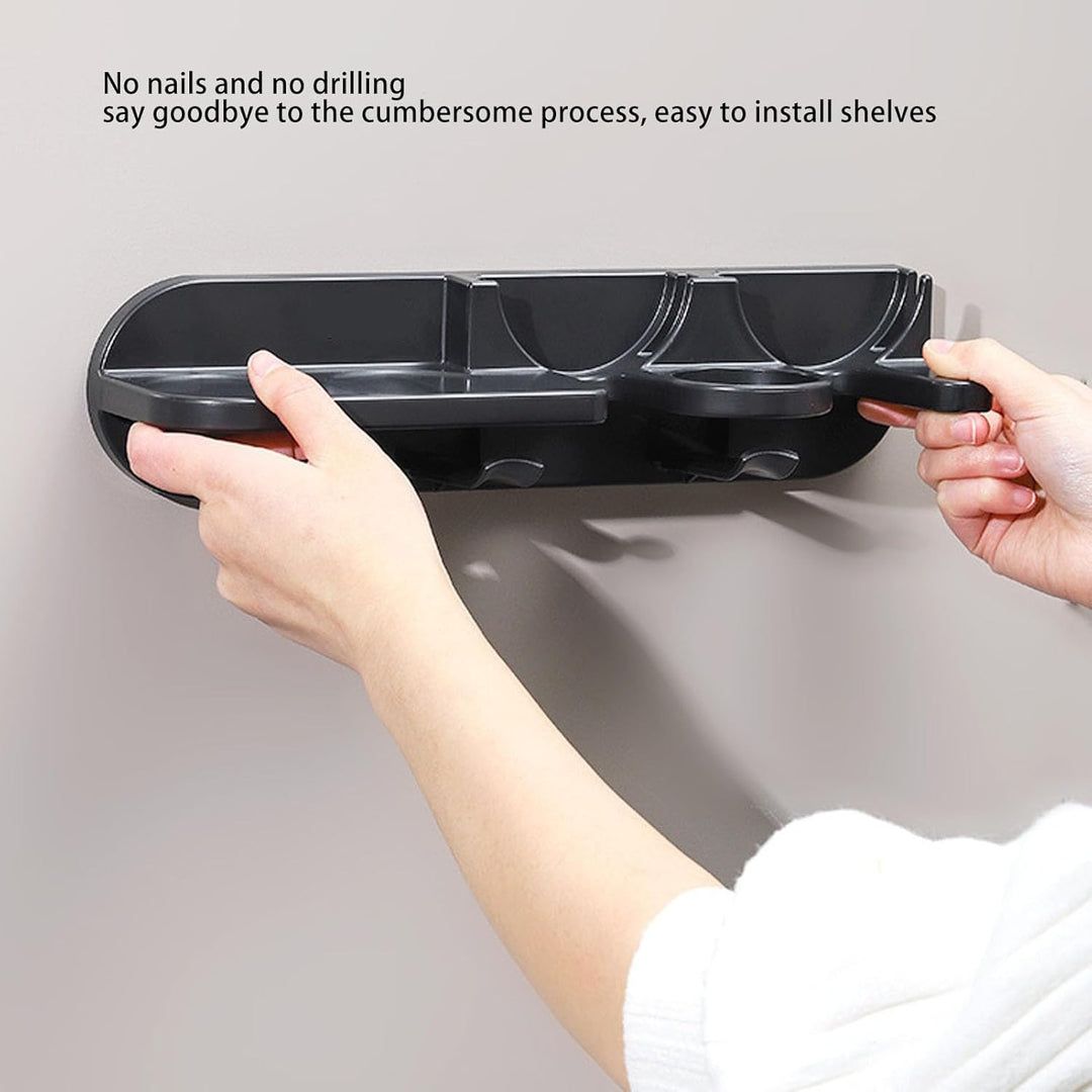 Espresso-Siebträger-Wandhalterung, Platzsparender Schwebender Kaffeestations-Organizer mit 58-mm-Sie
