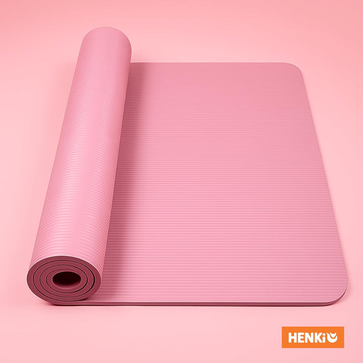Fitnessmatte | Yogamatte | rutschfest | 183x61cm XXL | 0,8cm hoch | Gelenkschonende Gymnastikmatte |