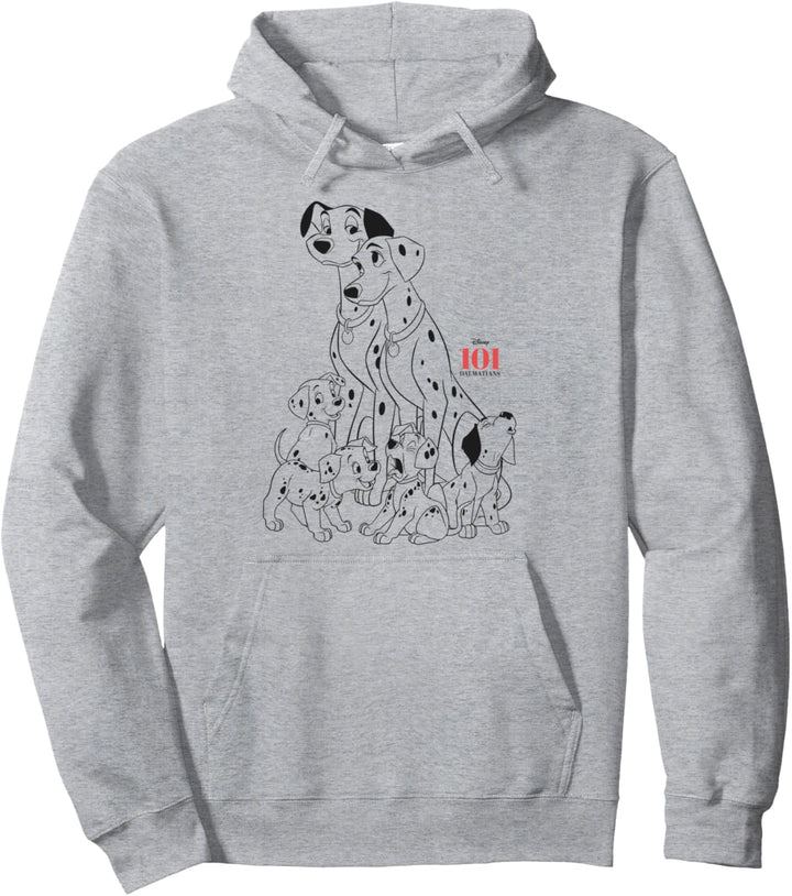 Disney 101 Dalmatians Family Group Shot Pullover Hoodie