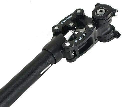 SR-Suntour SR Suntour Bike Federsattelstütze SP12-NCX Durchmesser 31,6 mm 400 mm Länge Fahrradsattel