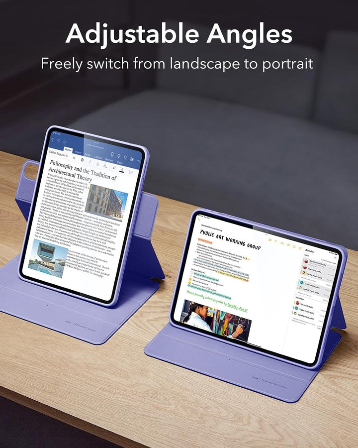 ESR Hülle kompatibel mit iPad Air 5 Generation 2022 Hülle/iPad Air 4 Generation 2020 Hülle, abnehmba