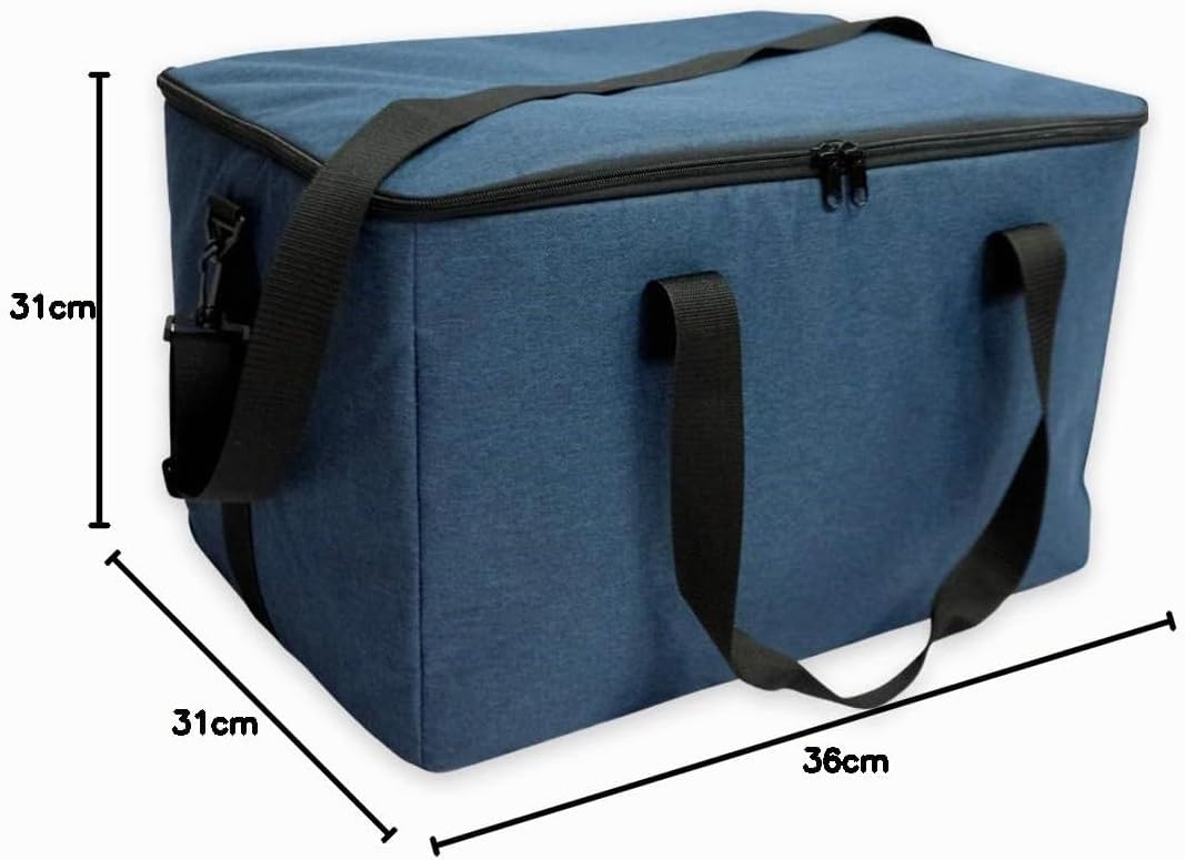 TIYASTUN® Kühltasche Gross 58L faltbar Gross, Thermotasche zum Umhängen Faltbar Isoliertasche gross
