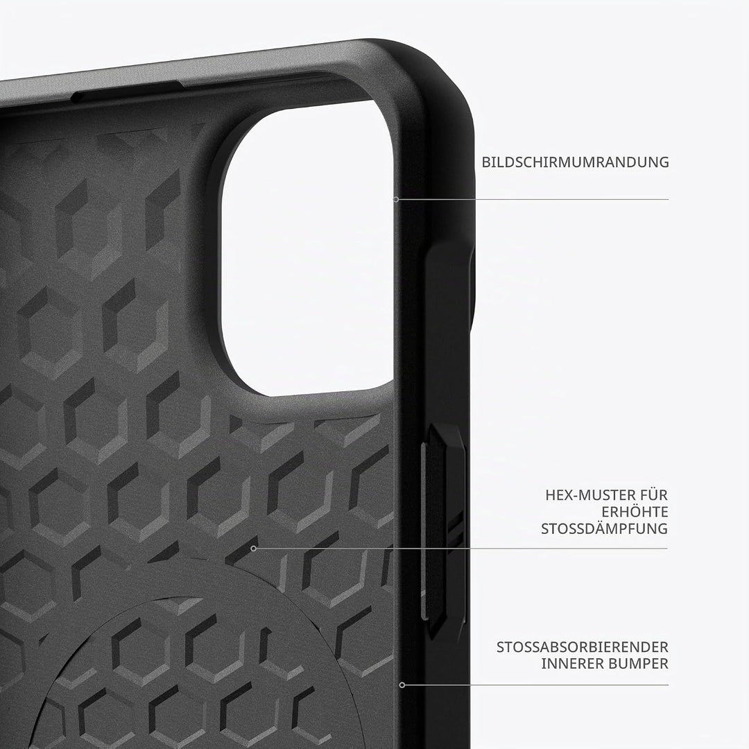 URBAN Armor Gear Metropolis LT Case kompatibel mit Apple iPhone 15 Plus Hülle [Fallschutz nach Milit