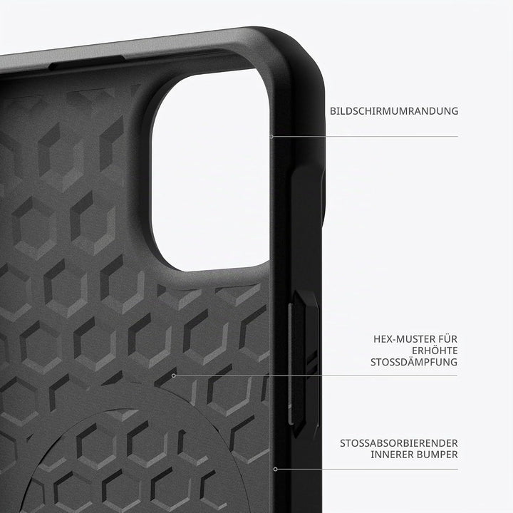 URBAN Armor Gear Metropolis LT Case kompatibel mit Apple iPhone 15 Plus Hülle [Fallschutz nach Milit