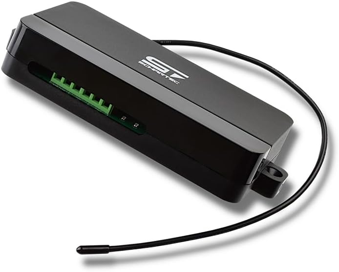 SCHARTEC® Universal Funkempfänger für Garagentorantrieb 5er Set Funk Empfänger 433 MHz mit 5 Handsen