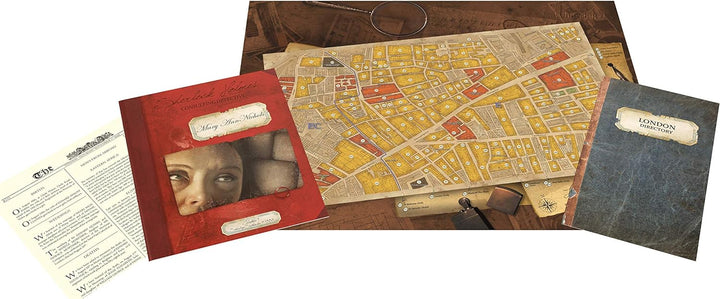 Asmodee - Sherlock Holmes Untersuchungsberater: Jack Lo Ripper und Abenteuer im West End - Detektive