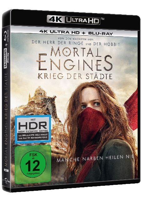 Mortal Engines: Krieg der Städte (4K Ultra-HD) (+ Blu-ray 2D)