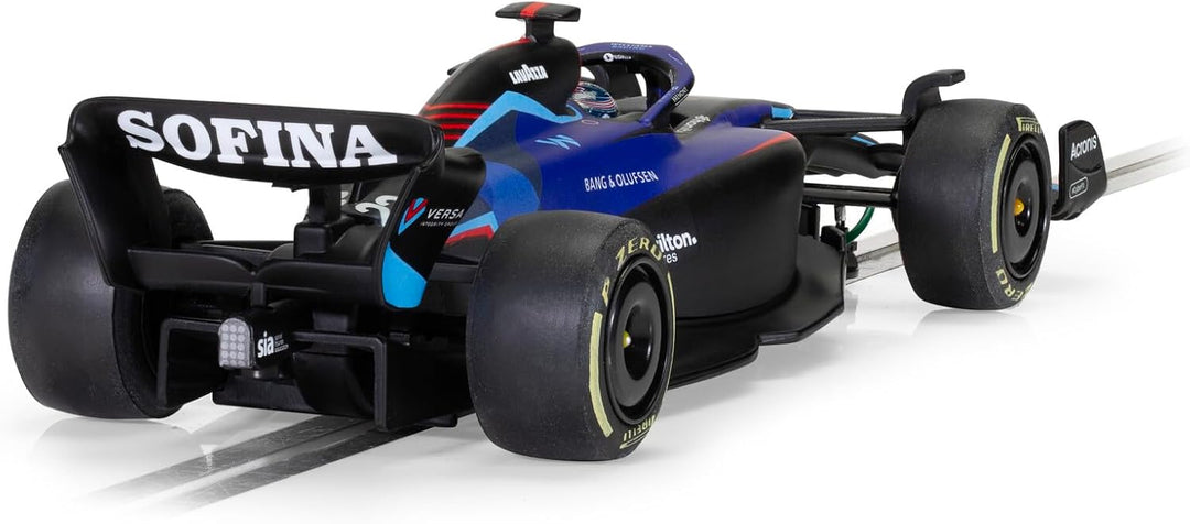Scalextric Hornby Hobbies LTD C4425 Williams Fw44-Alexander Albon 2022 Slot-Cars Formel 1 Rallye, Bl