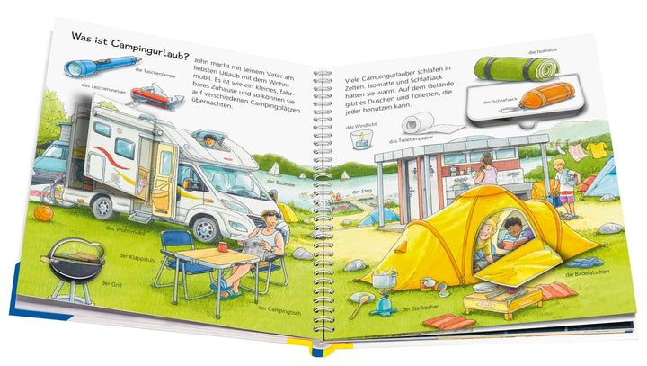 Wieso? Weshalb? Warum? Mein junior-Lexikon: Urlaub (Wieso? Weshalb? Warum? junior), Spiralbindung