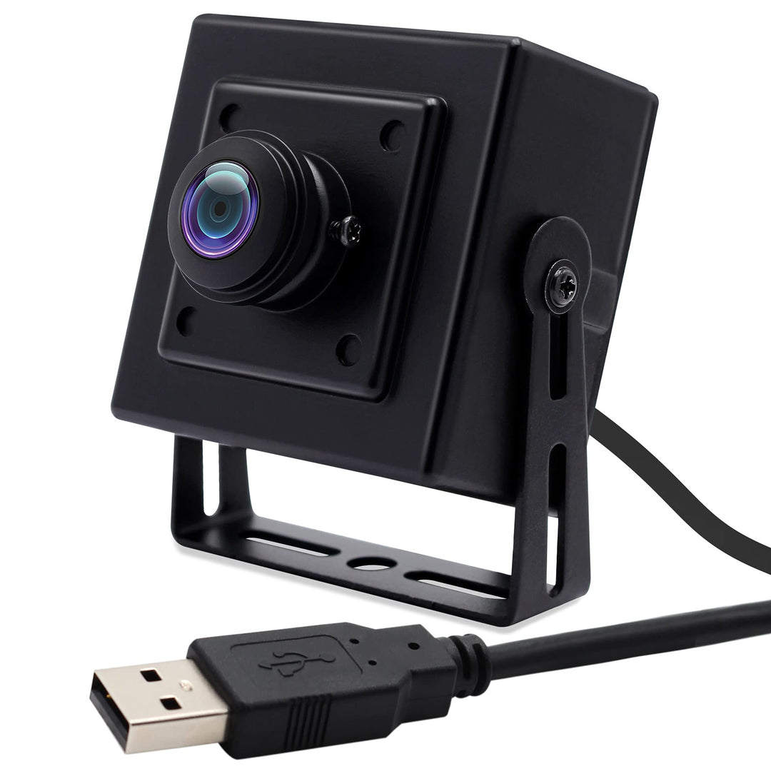 Svpro Min USB Kamera 1920x1080 HD USB Webcam 180 Grad Fisheye Webkamera 2MP mit IMX323 Sensor Schwac