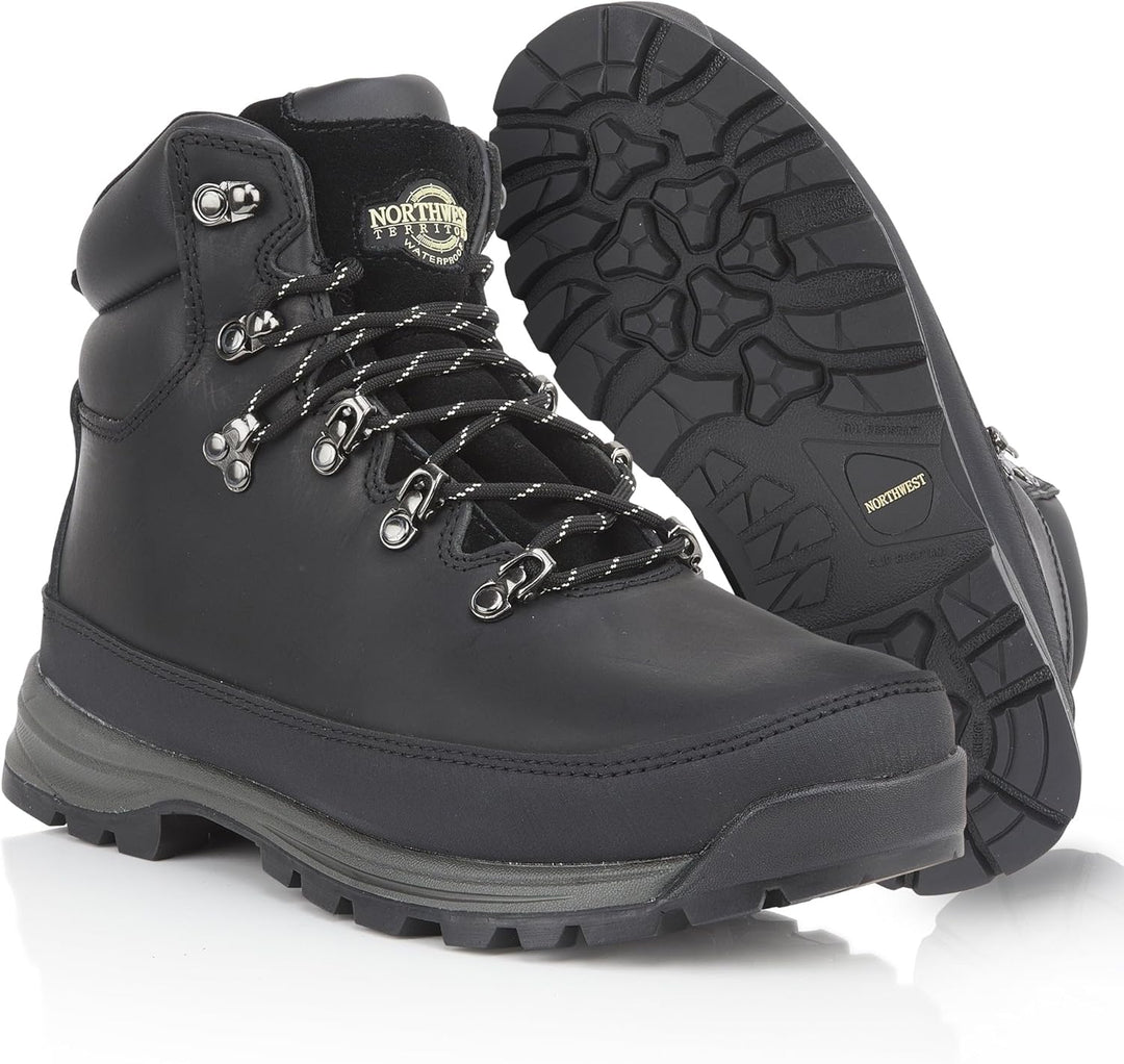 Northwest Territory Herren Pelly Wanderstiefel 39 EU Schwarz, 39 EU Schwarz