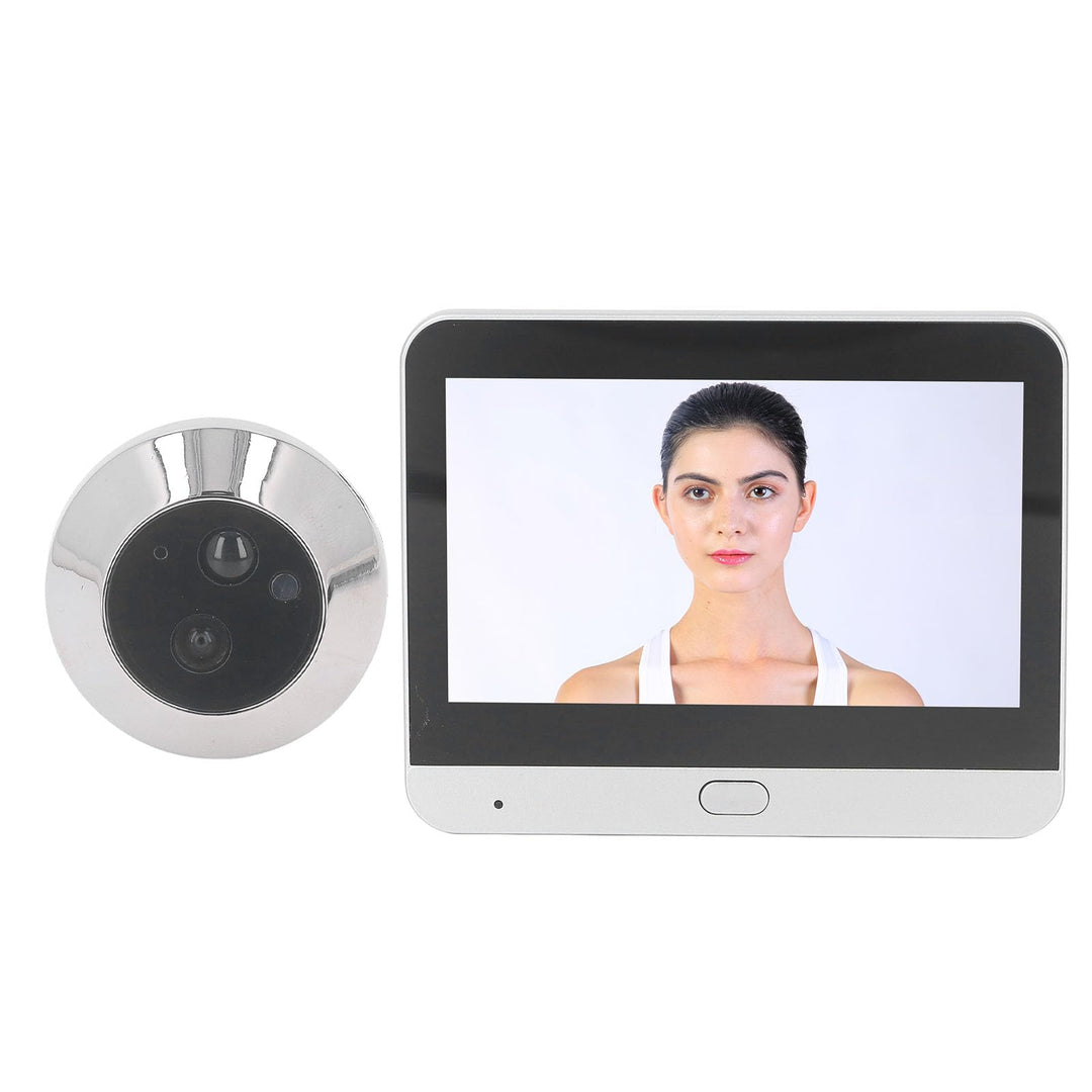Focket Gucklochkamera für Wohnungstür, WiFi-Video-Türklingel Digitale Türkamera mit 4,3 Zoll TFT-LCD