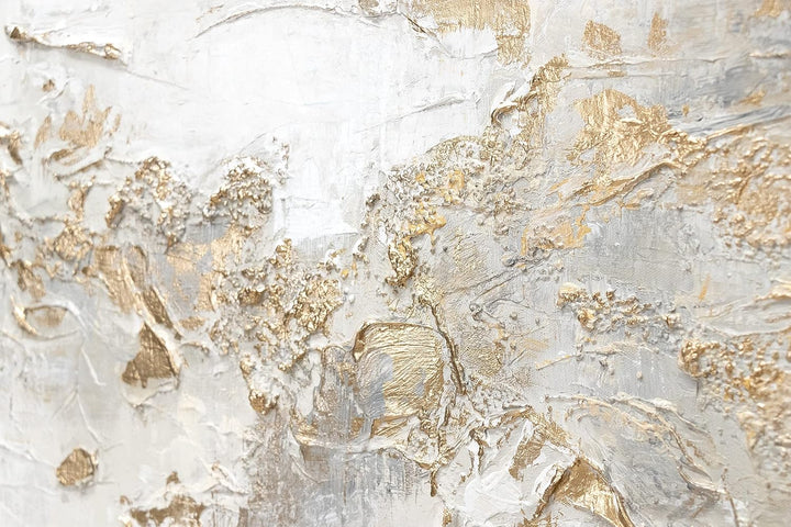 YS-Art Luxus Abstrakt Acryl Gemälde auf Leinwand Geschichte handgemalt Wandbilder Wohnzimmer modern