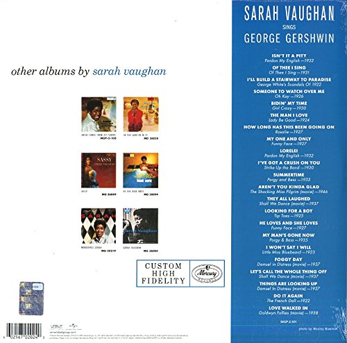 Sarah Vaughan Sings George Gershwin (+ DL-Code), Vinyl