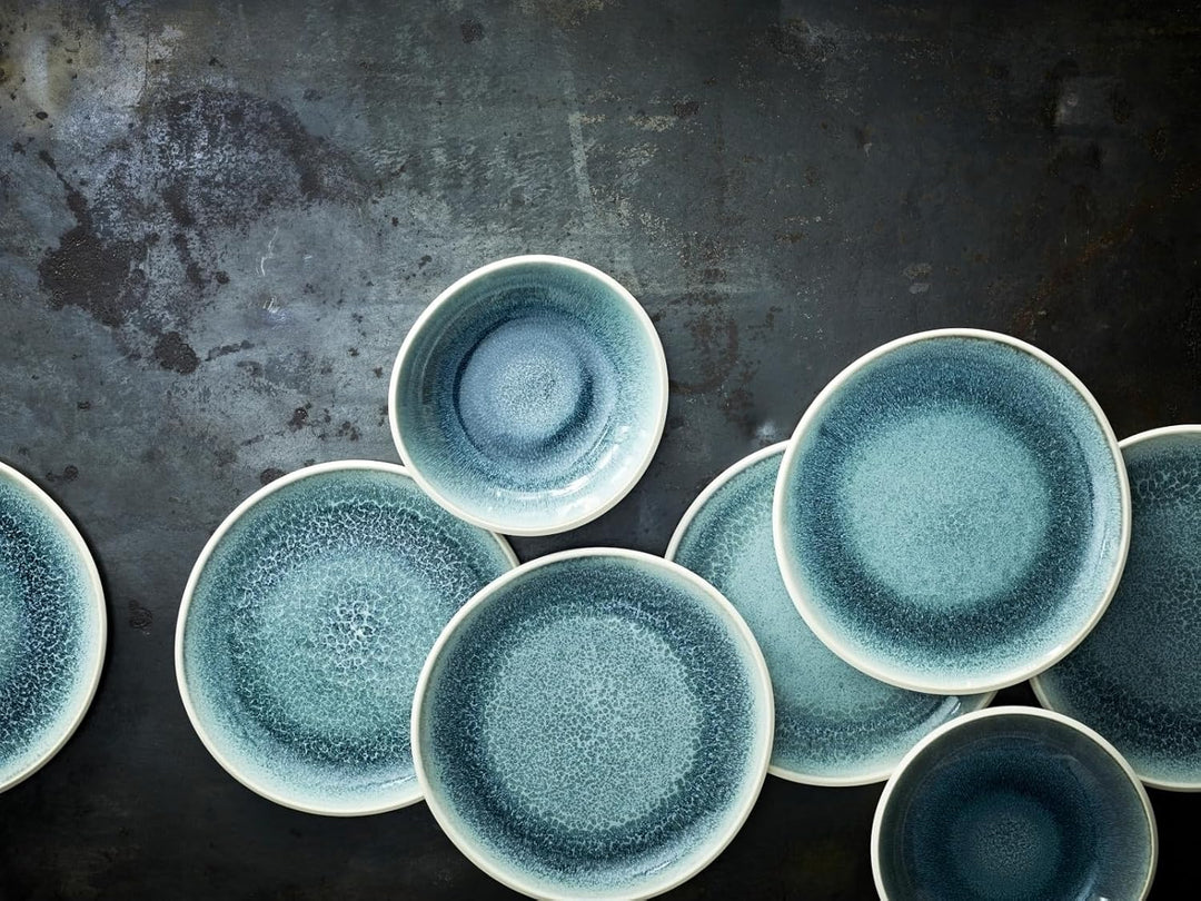 Rosenthal Junto Aquamarine Zuckerdose mit Einschnitt