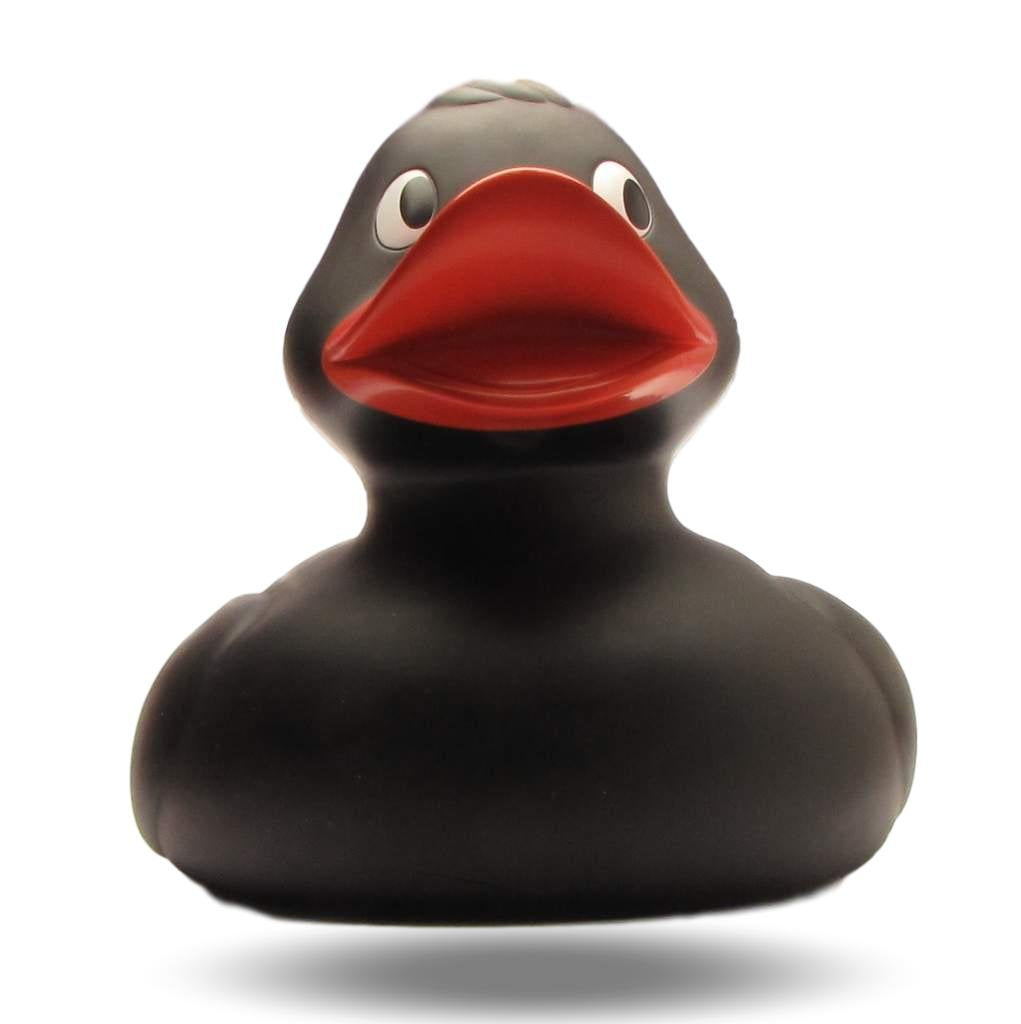 XXL-Badeente Amelie schwarz 31cm I Quietscheente I DUCKSHOP