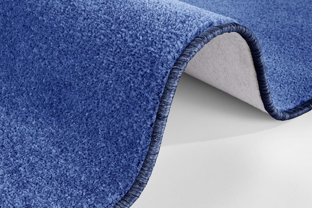 Hanse Home Nasty Läufer – Flauschiger Kurzflor Teppich Einfarbig Unifarben für Esszimmer, Wohnzimmer