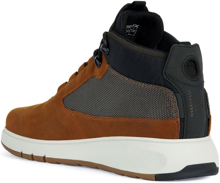 Geox Jungen U Aerantis 4x4 B ABX Ankle Boot 41 EU Ochre Graphite, 41 EU Ochre Graphite