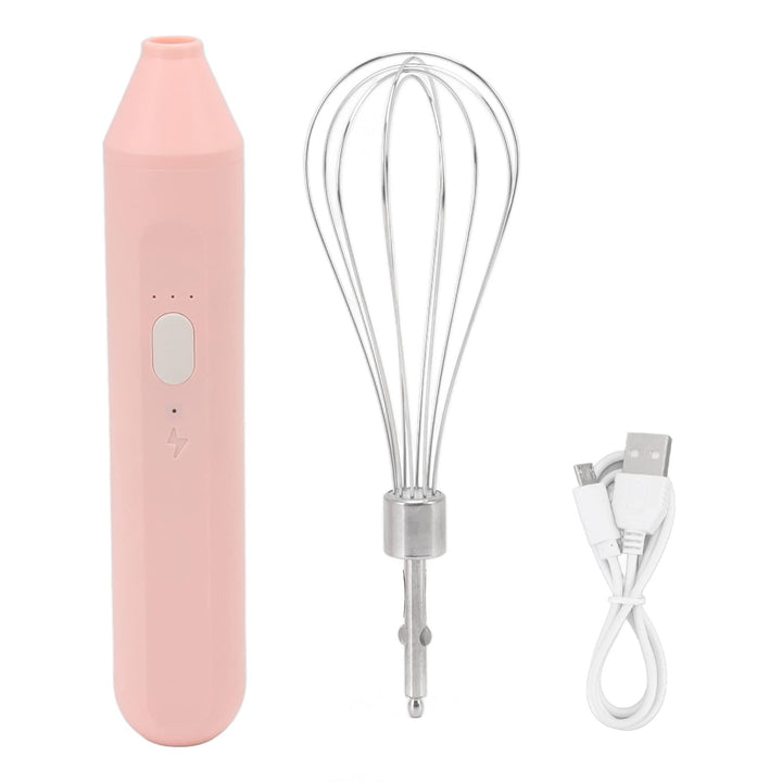 Elektrischer Handmixer, Wiederaufladbarer Handmixer, Schneebesen-Set, Kabellose Handküchenmaschine,