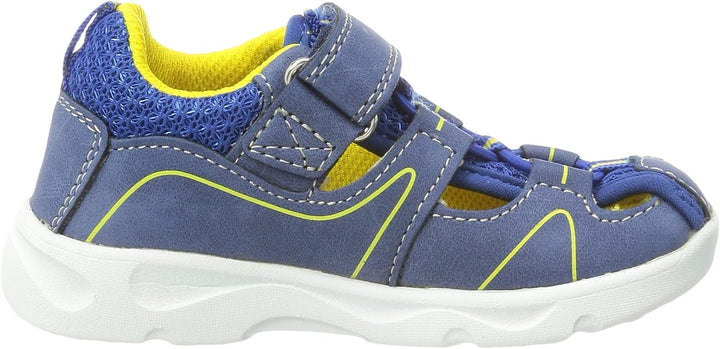 Lurchi Jungen Bort Sandale 21 EU Cobalt Yellow, 21 EU Cobalt Yellow