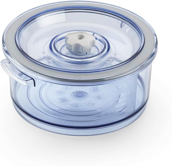 Magic vac ACO1004 Vakuumbehälter, Grau/Transparent 1,5 l, 1,5 l