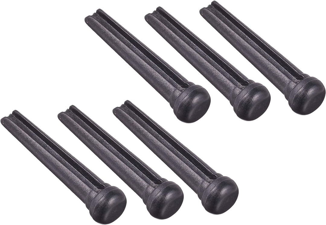 graph tech GT PP 2100 01 Tusq Bridge Pins (6-Stück) schwarz