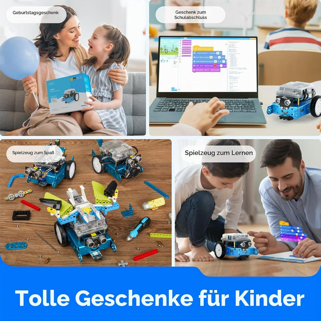 Makeblock mBot Robot Car STEM Spielzeug Programmierbares Roboticset mit Dongle Roboter Programmierba