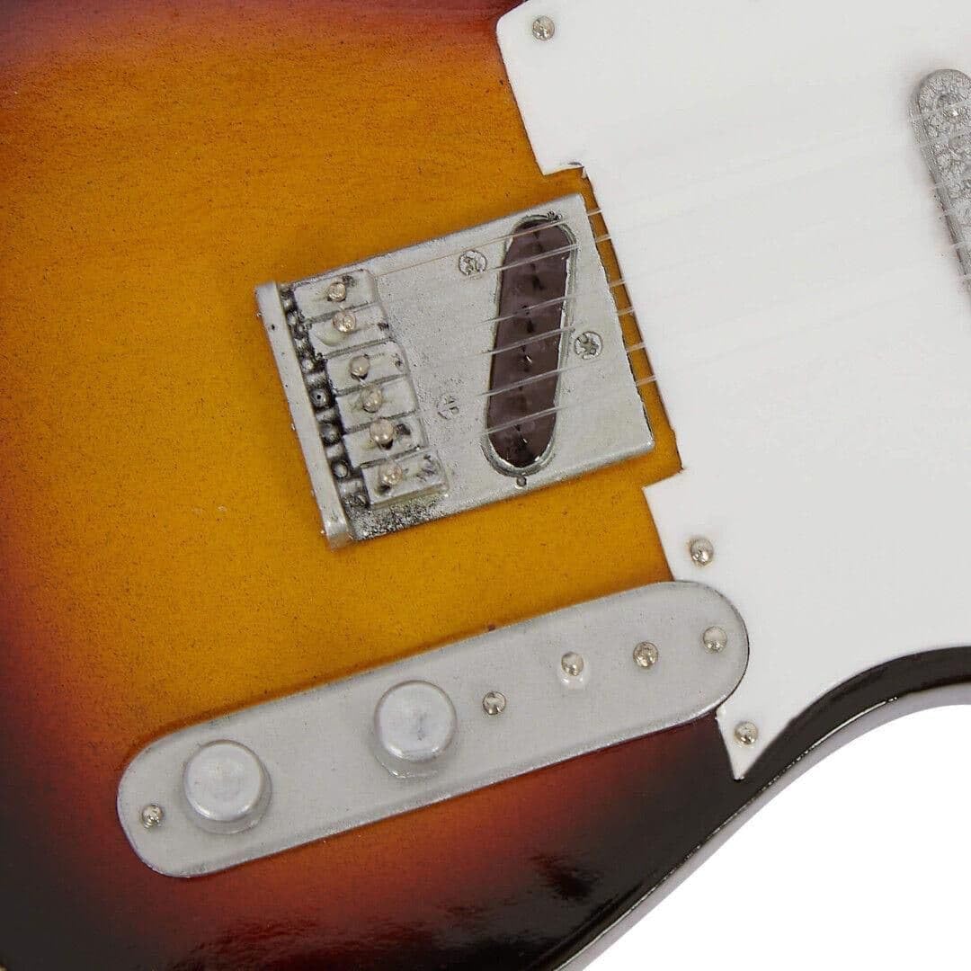 Axman Ray Davies (The Kinks): '63 Miniaturgitarre Nachbildung, Musikgeschenke, handgefertigtes Ornam