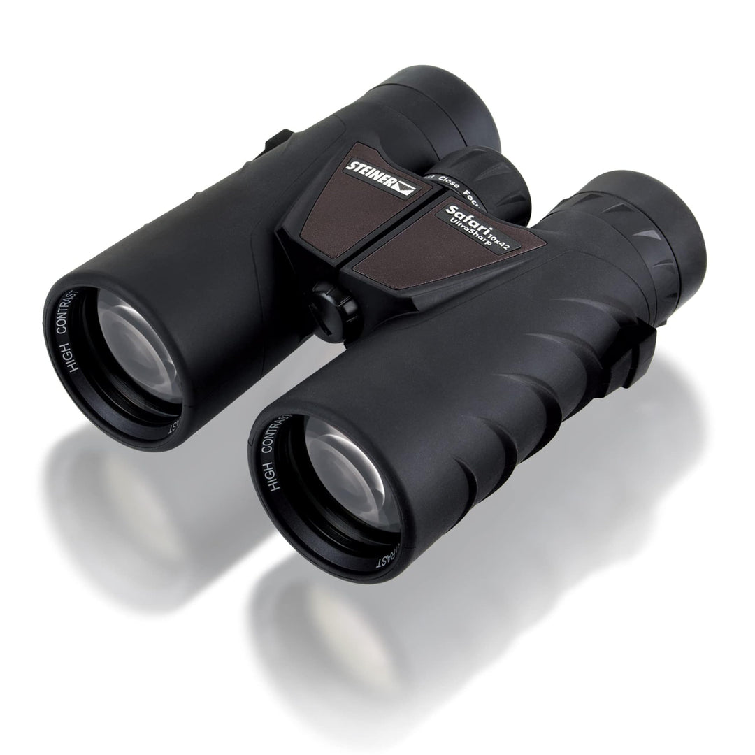 STEINER Fernglas Safari UltraSharp 10x42 - Deutsche Marken-Qualität, 10 Jahre Garantie, 10-Fach Zoom