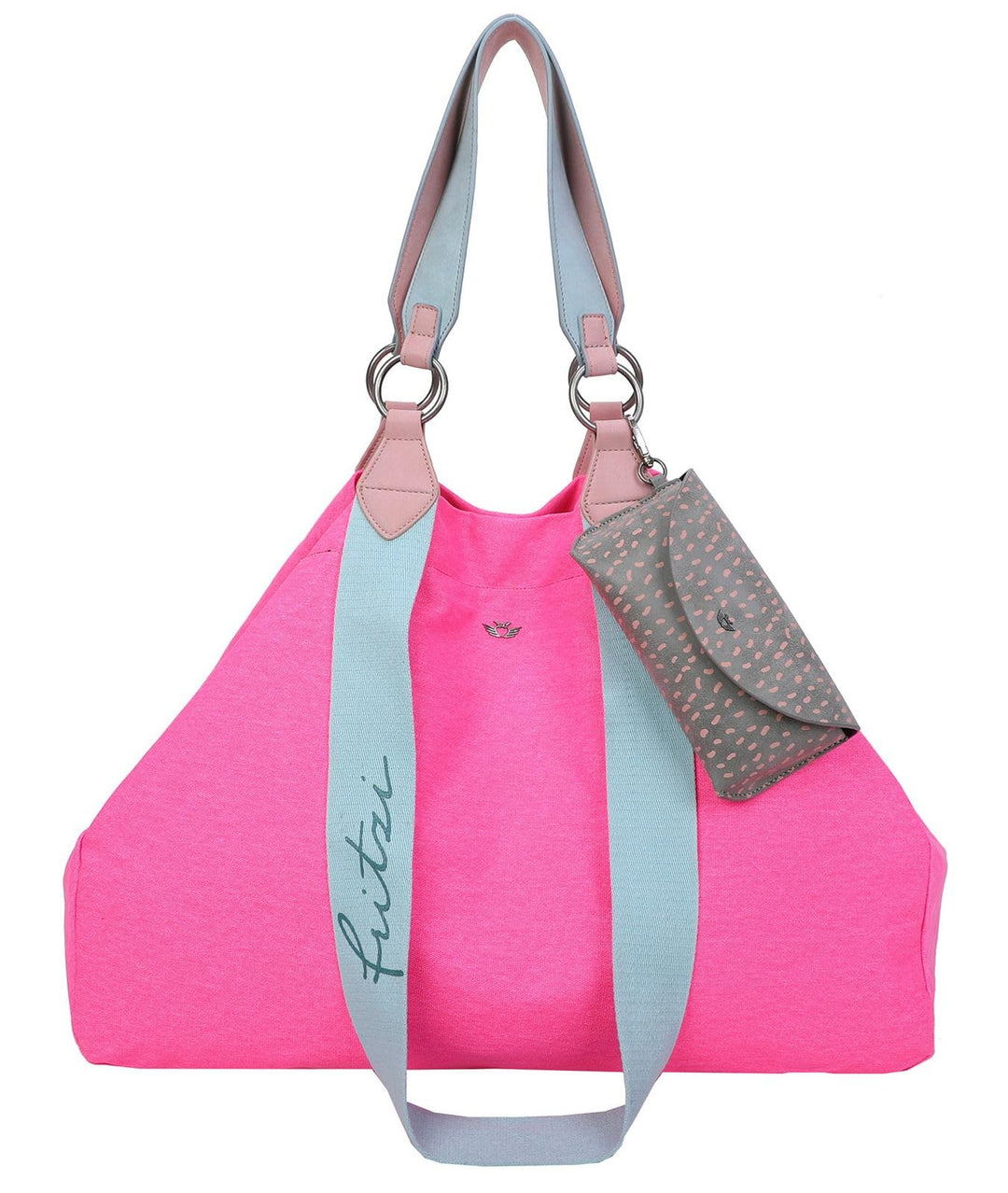 Fritzi aus Preussen Damen Izzy Canvas Neon Pink Shopper