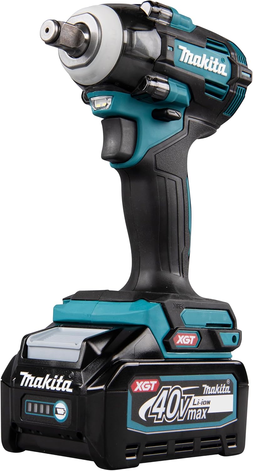 makita TW004GD201 Akku-Schlagschrauber 40V max. / 2,5 Ah, 2 Akkus + Ladegerät im MAKPAC mit 2 Akkus