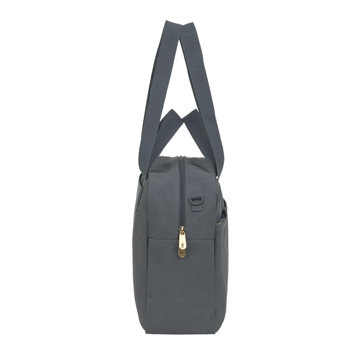 LÄSSIG Baby Wickeltasche mit Tragegriff und Wickelunterlage, Kinderwagenbefestigung, wasserabweisend