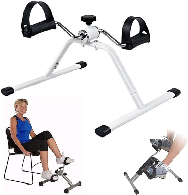 Mini Heimtrainer Pedaltrainer – Arm- & Beintrainer für Zuhause, leiser Reha Trainer, kompakt für Bür