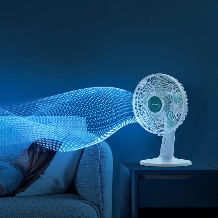 Rowenta Tischenventilator Turbo Silence Extreme, herausragende Erfrischung, Luftstrom von 43 m³/min.
