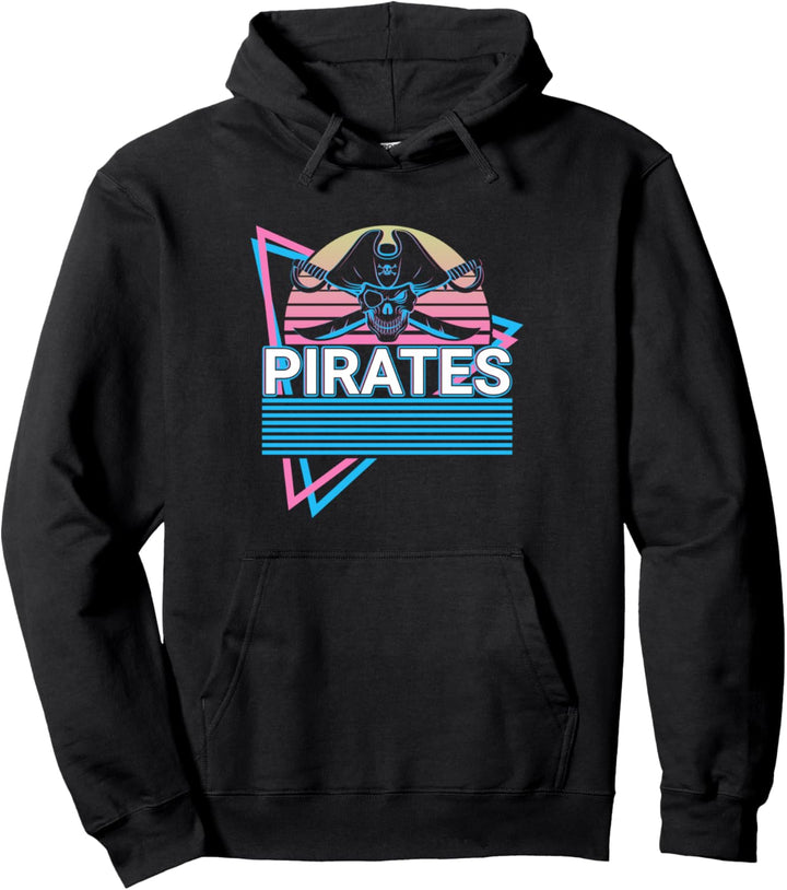 Piraten Retro Pirat Pullover Hoodie