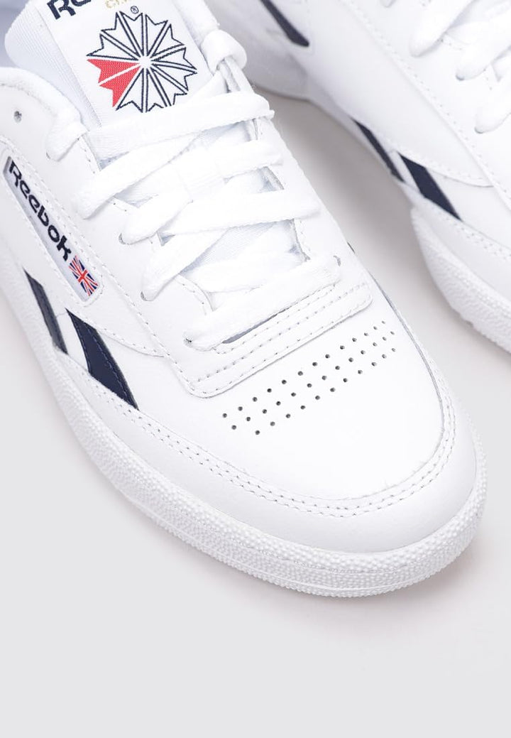 Reebok Unisex Club C Revenge Sneaker 34 EU Ftwwht Vecnav Ftwwht, 34 EU Ftwwht Vecnav Ftwwht