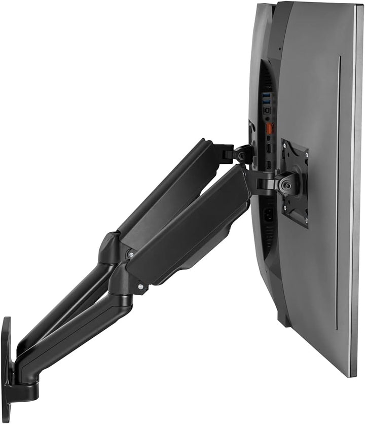 LogiLink BP0146 - Monitorwandhalterung 2-Fach, 17 32", Gasdruckfeder, 90 540 mm, Schwarz