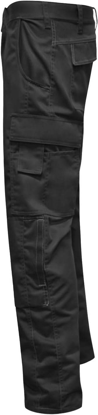 strongAnt Arbeitshose komplett Stretch Männer Berlin Pro Bundhose 21 Schwarz / 260 G/M², 21 Schwarz