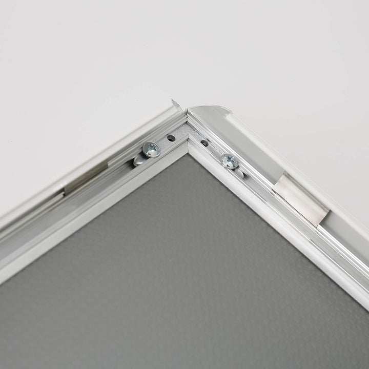 DISPLAY SALES Klapprahmen [5 St.] weiss DIN A3 25 mm Plakatrahmen Wechselrahmen | Ecken auf Gehrung