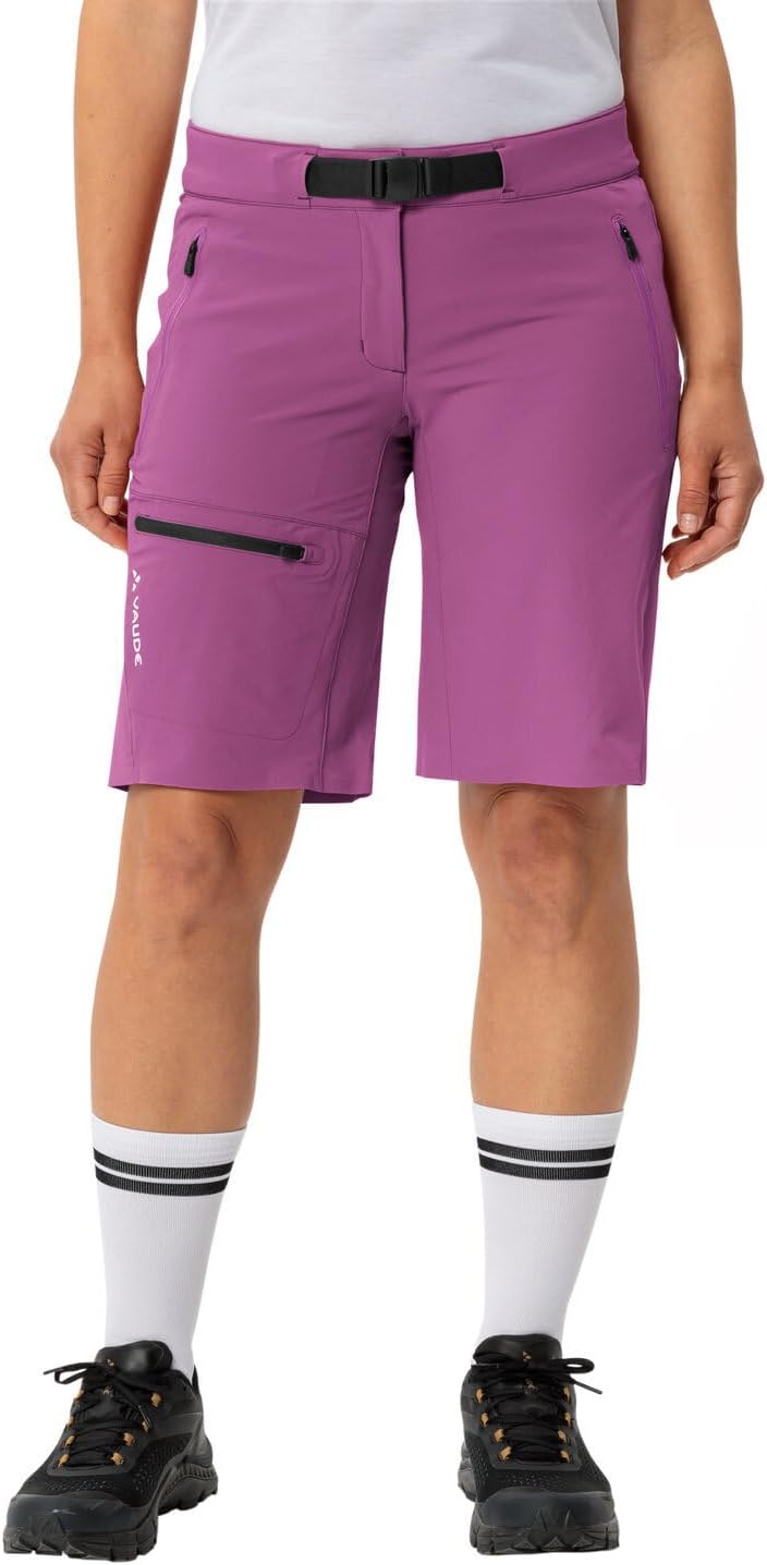 VAUDE Women's Badile Shorts - Shoftshellhose Damen 36 magenta, 36 magenta