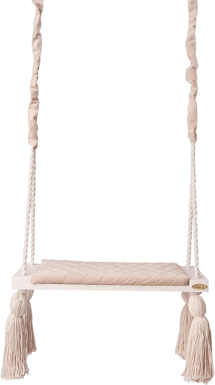 Create for you® - Baby Schaukel Indoor, Grosse Kinderschaukel Holz, Schaukel Baby, Babyschaukel Türr