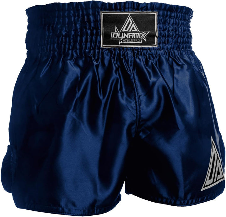 Dynamix Athletics Muay Thai Shorts Origin - Traditionelle Klassische Thaibox Hose für Herren mit bre