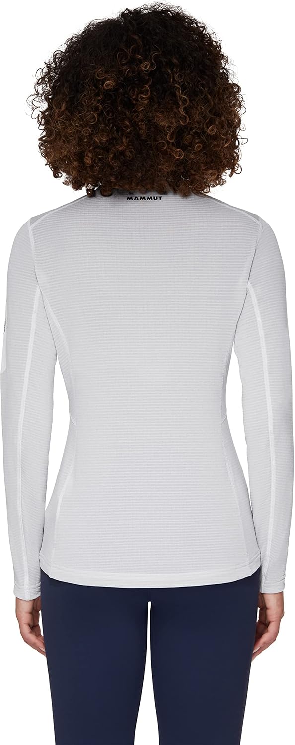 Mammut Damen Aenergy Light Half Midlayer Pullover L White/Highway, L White/Highway