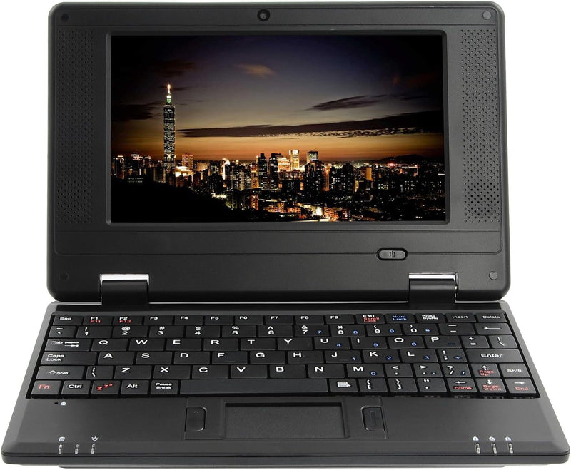 Bigmachine 7 Zoll tragbarer Mini-Computer Laptop PC Netbook für Kinder Android 12 Quad Core 32 GB Wi