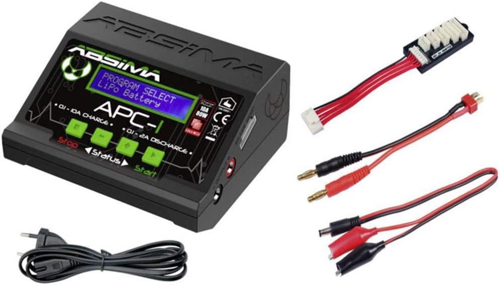 Absima 4000013 4000013-Absima Multifunktionsladegerät APC-1-Zubehör RC Autos, Mehrfarbig