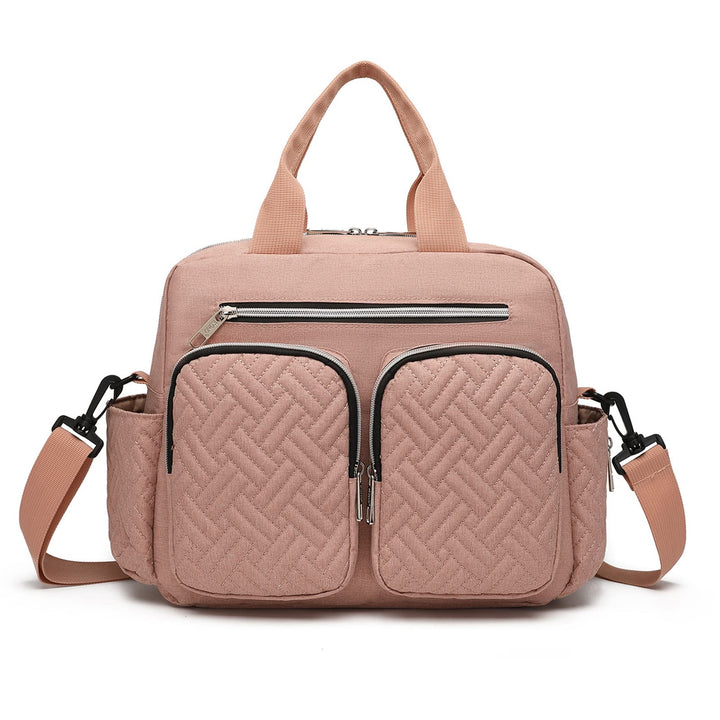 KONO Baby-Wickeltasche, stilvoll, für Mama und Papa, wandelbare Reisetasche mit isolierten Taschen R